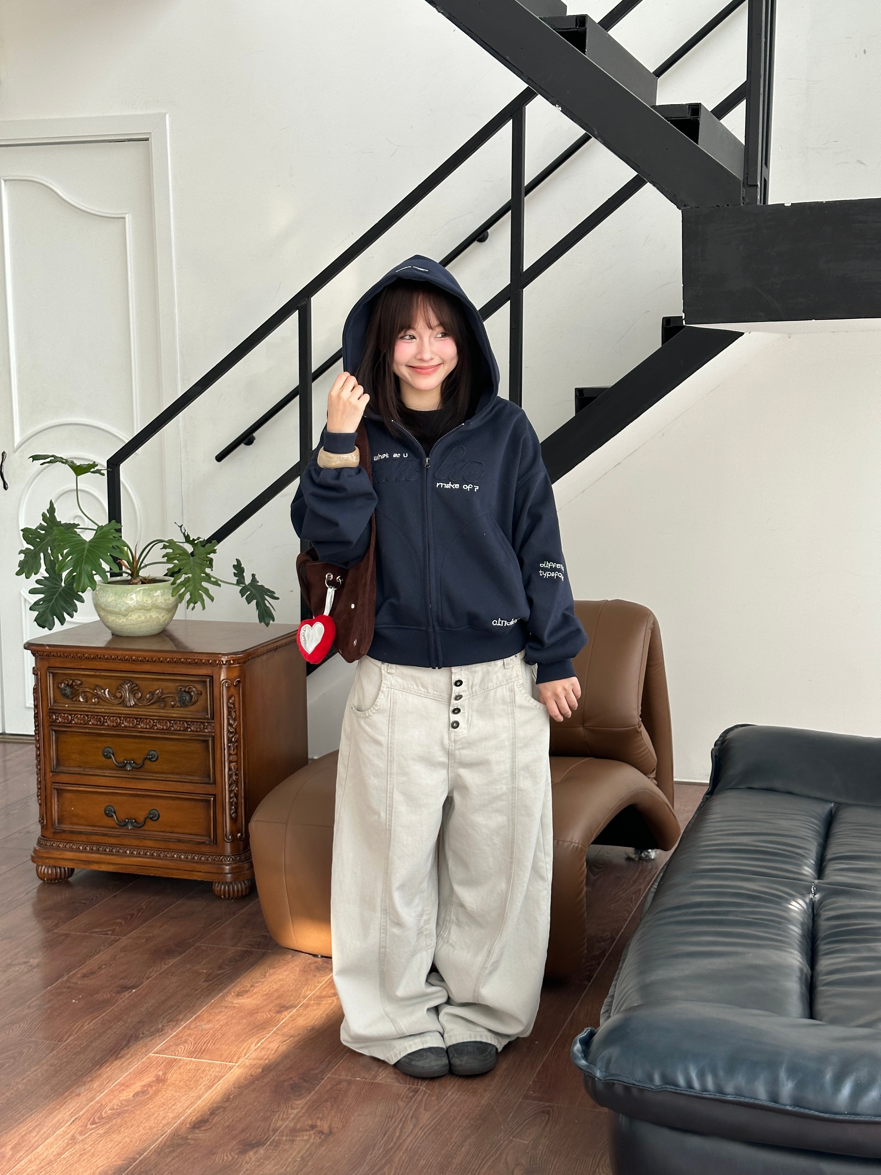 Áo hoodie premium nỉ bông